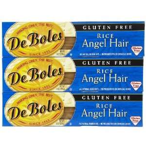 De Boles Gluten Free Rice Angel Hair Pasta   3 pk.  
