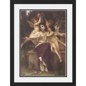  Bouguereau, William Adolphe 19x24 Framed and Double Matted 