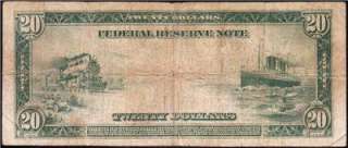 VERY RARE Fr. 979a* $20 1914 Cleveland **STAR NOTE** FRN 12 known 