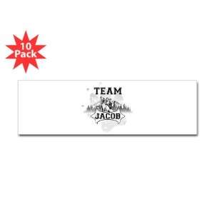    Bumper Sticker (10 Pack) Twilight Wolf Team Jacob 