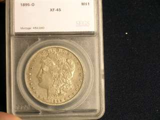 1895 O XF/AU Morgan Dollar    Very NICE (0112 19)  