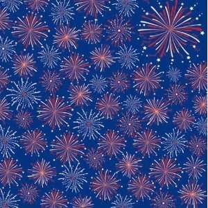   Fireworks Display 12 x 12 Double Sided Glitter Paper Arts, Crafts