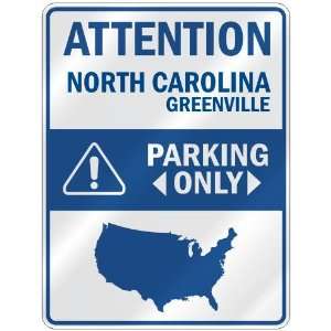   GREENVILLE PARKING ONLY  PARKING SIGN USA CITY NORTH CAROLINA Home