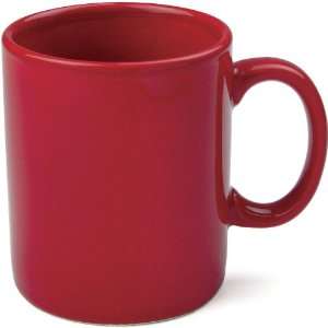  OmniWare Teaz Café Simply Red Mugs, Set of 4 Kitchen 