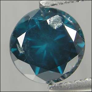 Natural Enjoying Luster 0.33 CTS Rarest Luster Titanic Blue Diamond 