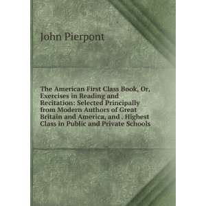   Britain and America, and . Highest Class in Public and Private Schools