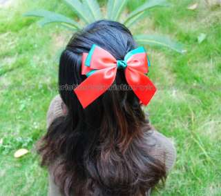 lovely Handmade Christmas Bow Hair Clip/Brooch 130X130mm  