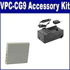 Sanyo Xacti VPC CG9 Camcorder Accessory Kit By Synergy (Charger 