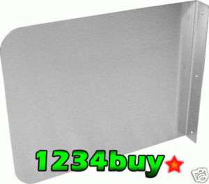 Wall Mount S/S Splash Guard 17x20 for Hand Sink  