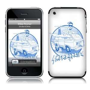   2G 3G 3GS  Mike Posner  Smoke & Drive Skin Cell Phones & Accessories