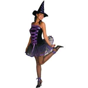  Witchy La Bouf Purple Womans Halloween Costume M 4 10 Sz 