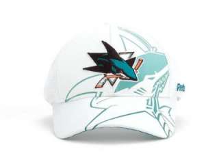   Jose Sharks Reebok Flex fit hat cap NHL Large / X Large L / XL  