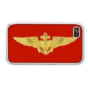  US Marines Aviator Apple iPhone 4 4S Case Cover White 