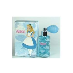Disney Alice in Wonderland 1.7 Fl Oz Fragrance in Glass Bottle Blue 
