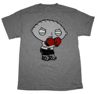 Family Guy Stewie Boxing Cartoon TV Show T Shirt Tee  
