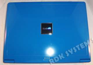 LOADED BLUE Sager D9T D900T gaming laptop P4 3.80 2gb RAID nVidia 