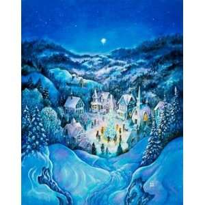  The Road To Christmas Wall Mural