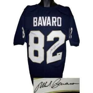   Bavaro Signed Notre Dame Fighting Irish Jersey Sports Collectibles
