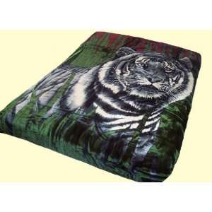 Wonu King Jungle Tiger Mink Blanket 