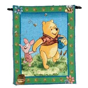   Tapestry Wall Hanging   Winnie the Pooh Honey Pot