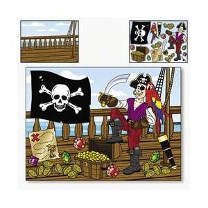 MAKE a PIRATE SCENE Sticker Sheets/CRAFT ACTIVITY/PARTY FAVORS/After 