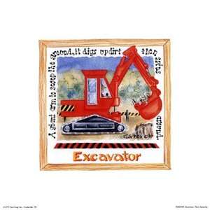  Excavator by Lila Rose Kennedy 8x8