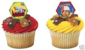Handy Manny Friends Cupcake Rings  NEW  