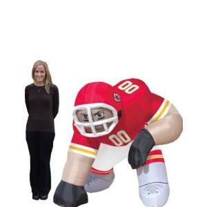  KC Chiefs Bubba 5 Ft Inflatable Figurine