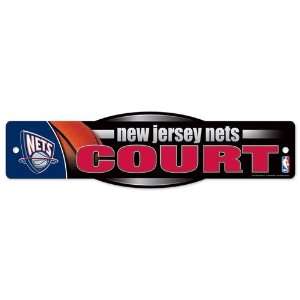  NBA New Jersey Nets Street Sign