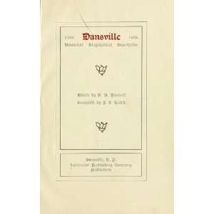   Dansville; Historical, Biographical, Descriptive A. O. Bunnell Books