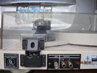 T60 turntable Harman Kardon stereo record player T 60 2 speed 33 1/3 