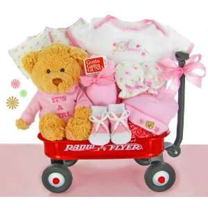 Its A Girl Wagon Gift Set Baby