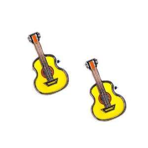  Large Acoustic Guitar Cufflinks Jewelry