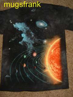 Solar System Sun Planets Space The Mountain T Shirt  