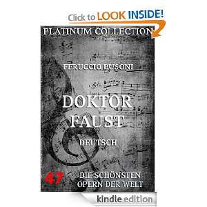 Ferrucio Busoni   Doktor Faust Libretto (Kommentierte Ausgabe) (German 