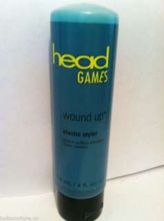 LOT 2 Head Games Wound Up Elastic Styler NEW 4oz EACH  