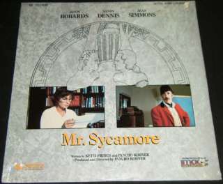 MR. SYCAMORE Laserdisc SEALED, Worldvision 1975   Jason Robards, Sandy 