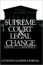 The Supreme Court And Legal Change, (0807843849), Lee Epstein 