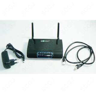 300Mbps Wireless 4 Port 802.11N Network Router Range Expander 300M WPS 