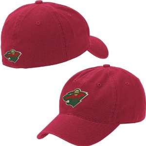  Reebok Minnesota Wild Stretch Fit Hat One Size Fits All 
