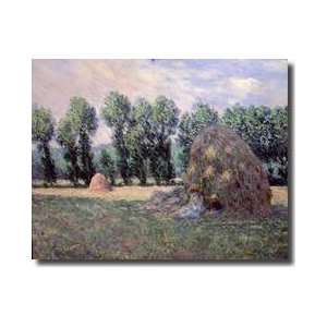  Haystacks 1885 Giclee Print