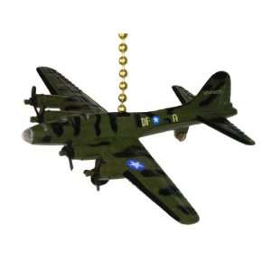  Airplane B 17 Flying Fortress Green Home Ceiling Decor Fan 