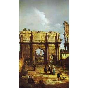  FRAMED oil paintings   Canaletto   24 x 42 inches   Rome 
