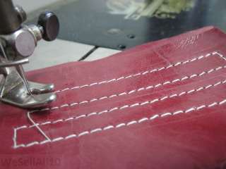 This machine is capable of sewing on all kinds of materials i.e 