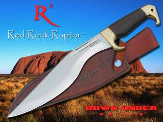   KNIVES THE RED ROCK RAPTOR WOODSMANS COMPANION FIXED BLADE KNIFE