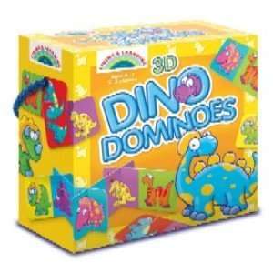  3D DINO DOMINOES. LEAD FREE.