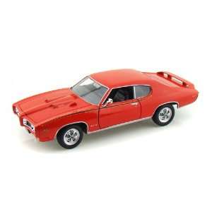  1969 Pontiac GTO 1/24 Orange Toys & Games
