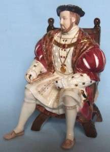   VIII CHARACTER FIGURE BY WEDGWOOD FOR COMPTON & WOODHOUSE LTD EDITION