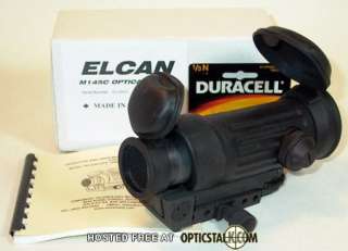 ELCAN 3.4x28 Tactical RifleScope .223 bullet drop Ret.  