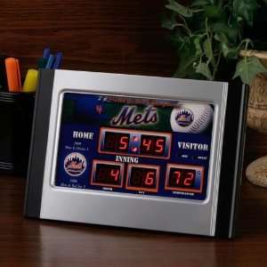  New York Mets Alarm Scoreboard Clock